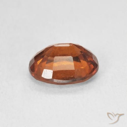Granato hessonite Medium Dark-Orange naturale da 1.69 ct, Ovale, VS-SI
