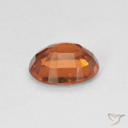 Granato hessonite Arancione scuro naturale da 1.94 ct, Ovale, VS-SI