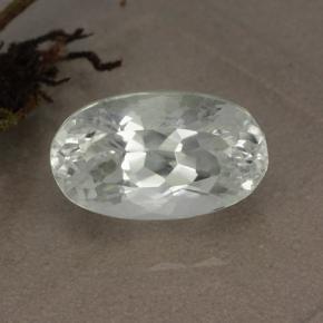 Hiddenite naturale verde da 5,18 ct, taglio ovale, VVS-VS