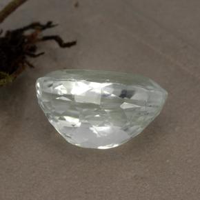 Hiddenite naturale verde da 5,18 ct, taglio ovale, VVS-VS