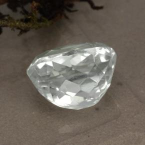 Nascosto Bianco verdognolo naturale da 5.52 ct, Taglio ovale, VVS-VS