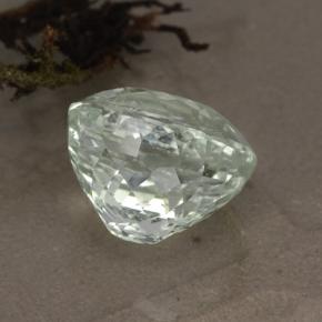 Nascosto Bianco verdognolo naturale da 6.15 ct, Taglio ovale, VVS-VS