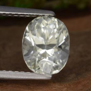 Nascosto Verde chiaro naturale da 2.60 ct, Taglio ovale, VVS-VS