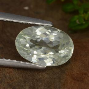 Nascosto Verde chiaro naturale da 2.36 ct, Taglio ovale, VVS-VS