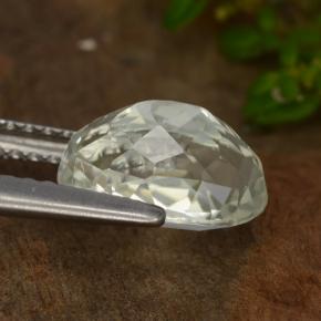 Nascosto Verde chiaro naturale da 2.36 ct, Taglio ovale, VVS-VS