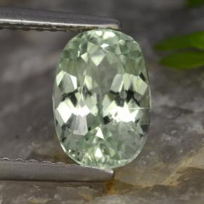 Nascosto Verde chiaro naturale da 2.31 ct, Taglio ovale, VS