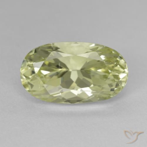 9.83ct Naturale Verde chiaro Nascosto, Ovale, VS-SI