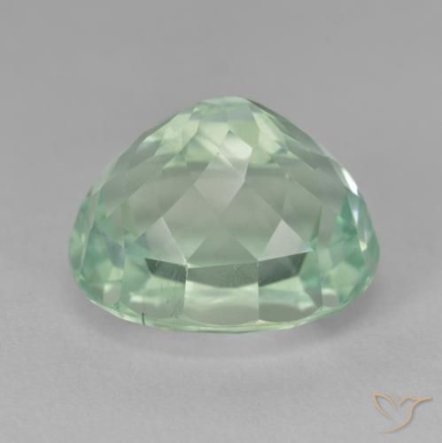 Nascosto Blu verde naturale da 16.49 ct, Ovale, VS-SI
