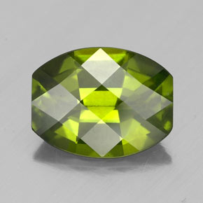Idocrasio Verde oliva naturale da 1.96 ct, Taglio a cuscino, VS