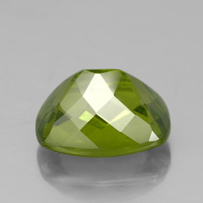 Idocrasio naturale verde da 2,40 ct, taglio a cuscino, VS