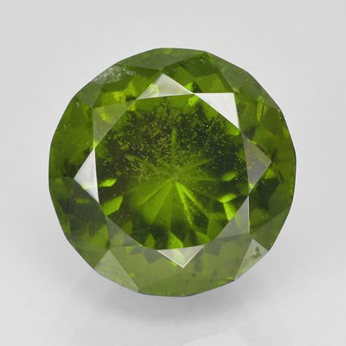 Idocrasio naturale verde da 2,23 ct, taglio rotondo, VS