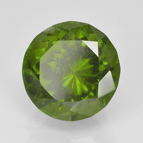 Idocrasio naturale verde da 2,23 ct, taglio rotondo, VS