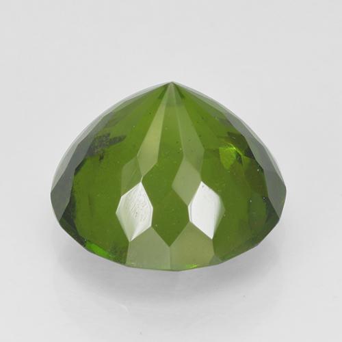 Idocrasio naturale verde da 2,23 ct, taglio rotondo, VS