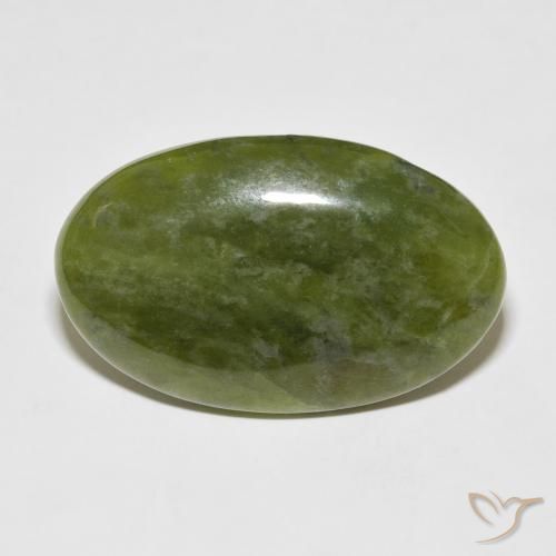 37.66ct Naturale Terra Verde Idocrasio, Ovale, Opaco