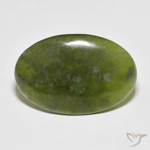 35.26ct Naturale Terra Verde Idocrasio, Ovale, Opaco
