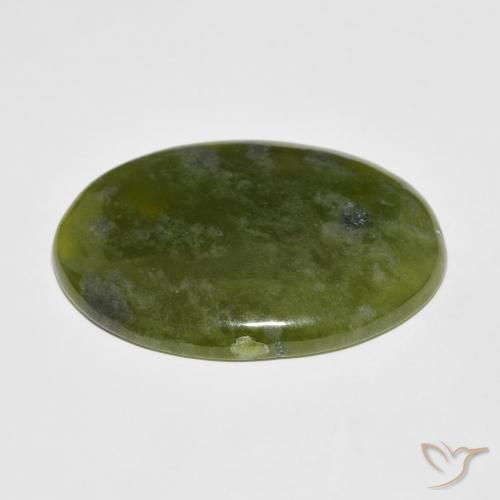 Idocrasio Verde medio naturale da 39.90 ct, Ovale, Opaco