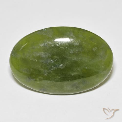 33.30ct Naturale Verde medio Idocrasio, Ovale, Opaco