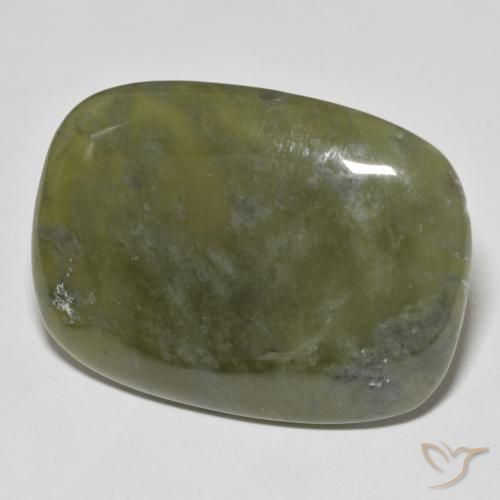 Idocrasio Verde caldo naturale da 41.69 ct, Cuscino, Opaco