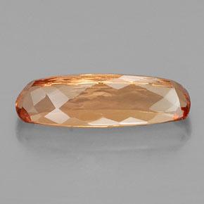 Topazio imperiale Arancio Medio naturale da 7.13 ct, Cuscino, VVS-VS