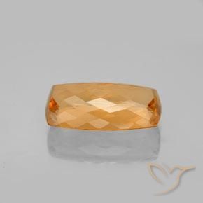 Topazio imperiale Arancio Medio naturale da 6.99 ct, Cuscino, VVS