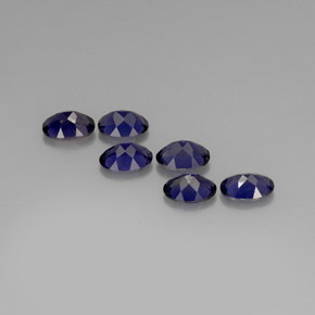 Iolite naturale blu da  ct, taglio ovale, VS