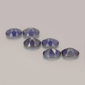 Iolite naturale blu da  ct, taglio ovale, VS