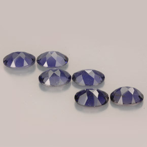 Iolite naturale blu da  ct, taglio ovale, VS