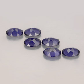 Iolite naturale blu da  ct, taglio ovale, VS