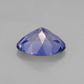 Iolite naturale viola da 1,29 ct, taglio ovale, VS