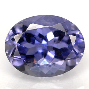 Iolite Viola Blu naturale da 1.60 ct, Taglio ovale, VS
