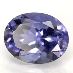 Iolite Viola Blu naturale da 1.60 ct, Taglio ovale, VS