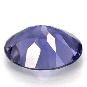 Iolite naturale blu da 1,39 ct, taglio ovale, VS
