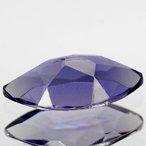 Iolite naturale blu da 0,43 ct, marchesa, VS