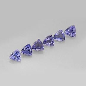 Iolite naturale blu viola da  ct, trillion, VS