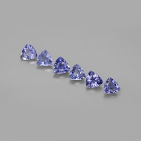 Iolite naturale blu da  ct, trillion, VS