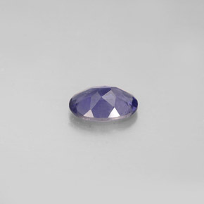 Iolite Viola naturale da 0.56 ct, Taglio ovale, VS