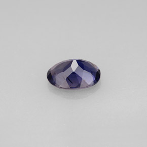 Iolite naturale blu da 0,63 ct, taglio ovale, VS-SI