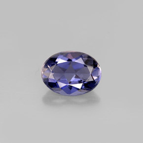 Iolite Viola naturale da 0.94 ct, Taglio ovale, VS
