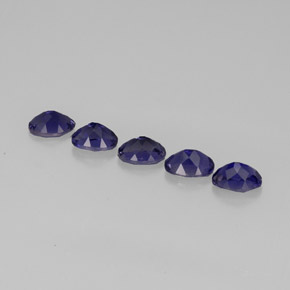 Iolite naturale blu da  ct, taglio ovale, VS