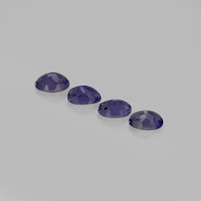 Iolite naturale blu da  ct, taglio ovale, VVS-VS