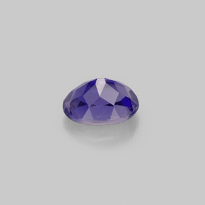 Iolite Viola naturale da 0.83 ct, Taglio ovale, VVS-VS