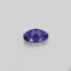 Iolite Viola naturale da 0.59 ct, Taglio ovale, VVS-VS