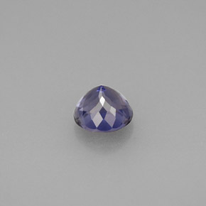 Iolite naturale blu da 0,61 ct, taglio rotondo, VS