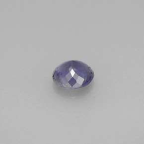 Iolite naturale blu da 0,48 ct, taglio rotondo, VVS-VS