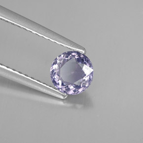Iolite Viola Blu naturale da 0.47 ct, Taglio rotondo, VS