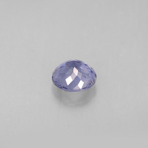 Iolite Viola Blu naturale da 0.48 ct, Taglio rotondo, VS