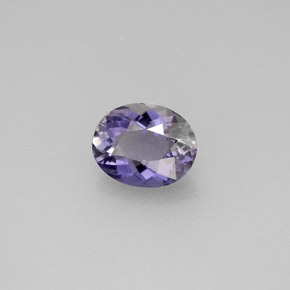 Iolite Viola Blu naturale da 0.73 ct, Taglio ovale, VVS-VS