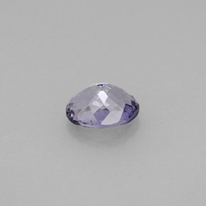 Iolite naturale viola da 0,75 ct, taglio ovale, VS