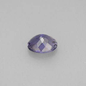 Iolite Viola naturale da 0.75 ct, Taglio ovale, VS