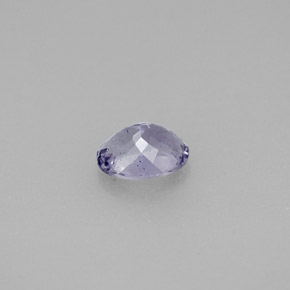 Iolite naturale viola da 0,54 ct, taglio ovale, VS